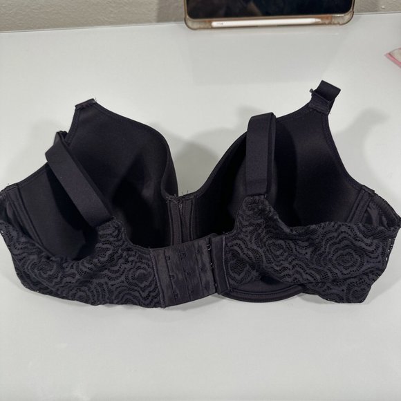 NEW $78 Chantelle [ 38DD ] C‎ Jolie Comfort Convertible T-Shirt Bra Black #5773 - Picture 8 of 11